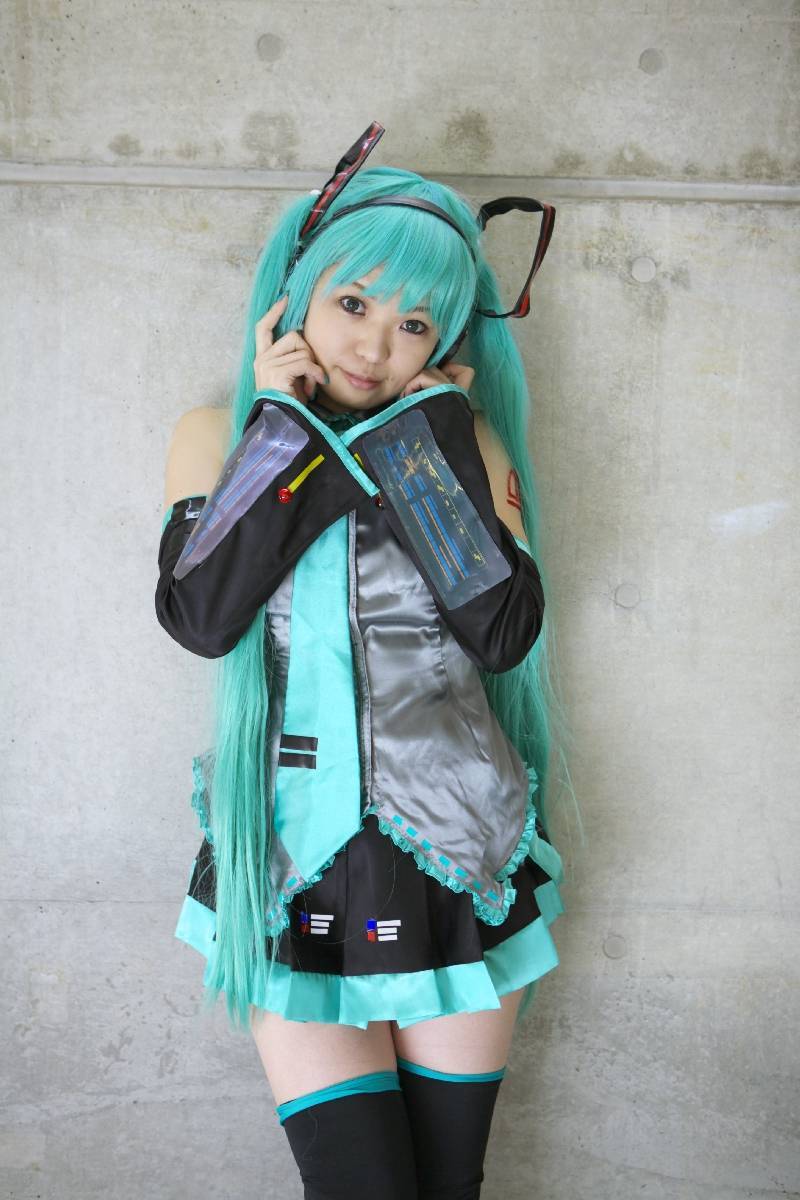[Cosplay]  Vocaloid - Sexy Hatsune Miku